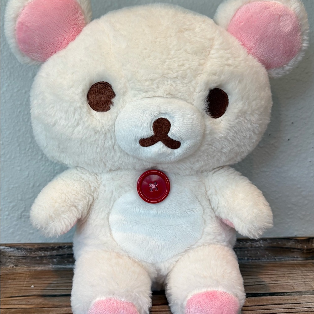 San-X Original Korilakkuma Jumbo Stuffed Plush Toy, ~ 13.5”, EGUC